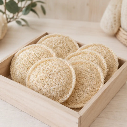 Discs de Luffa · Peeling Facial Natural