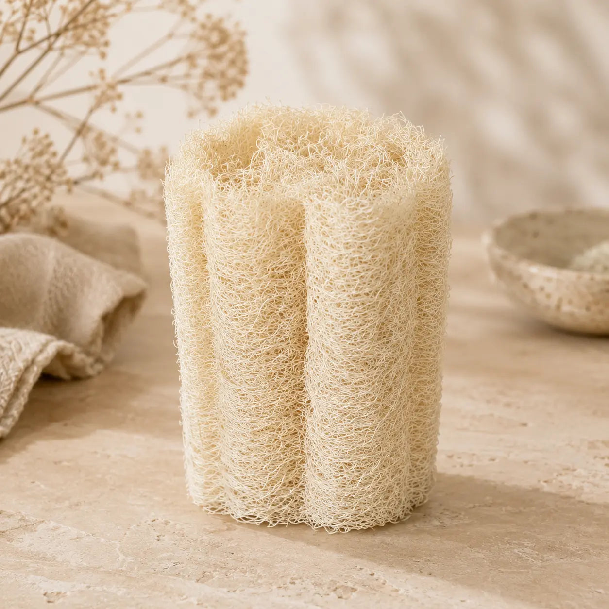 Esponja Vegetal de Bany · Luffa Natural