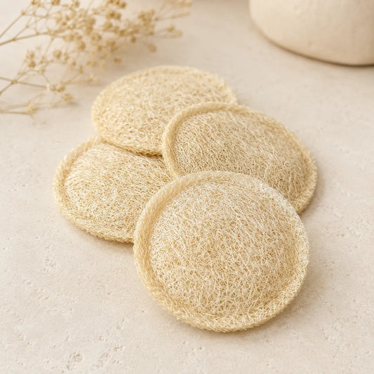 Discs de Luffa · Peeling Facial Natural